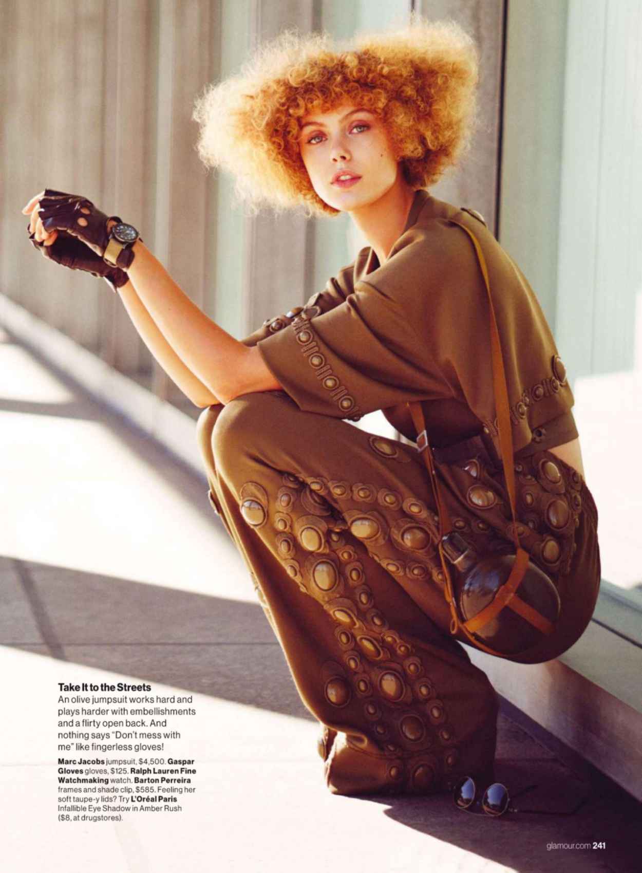 Frida Gustavsson - Glamour Magazine (US) March 2015 Issue-1