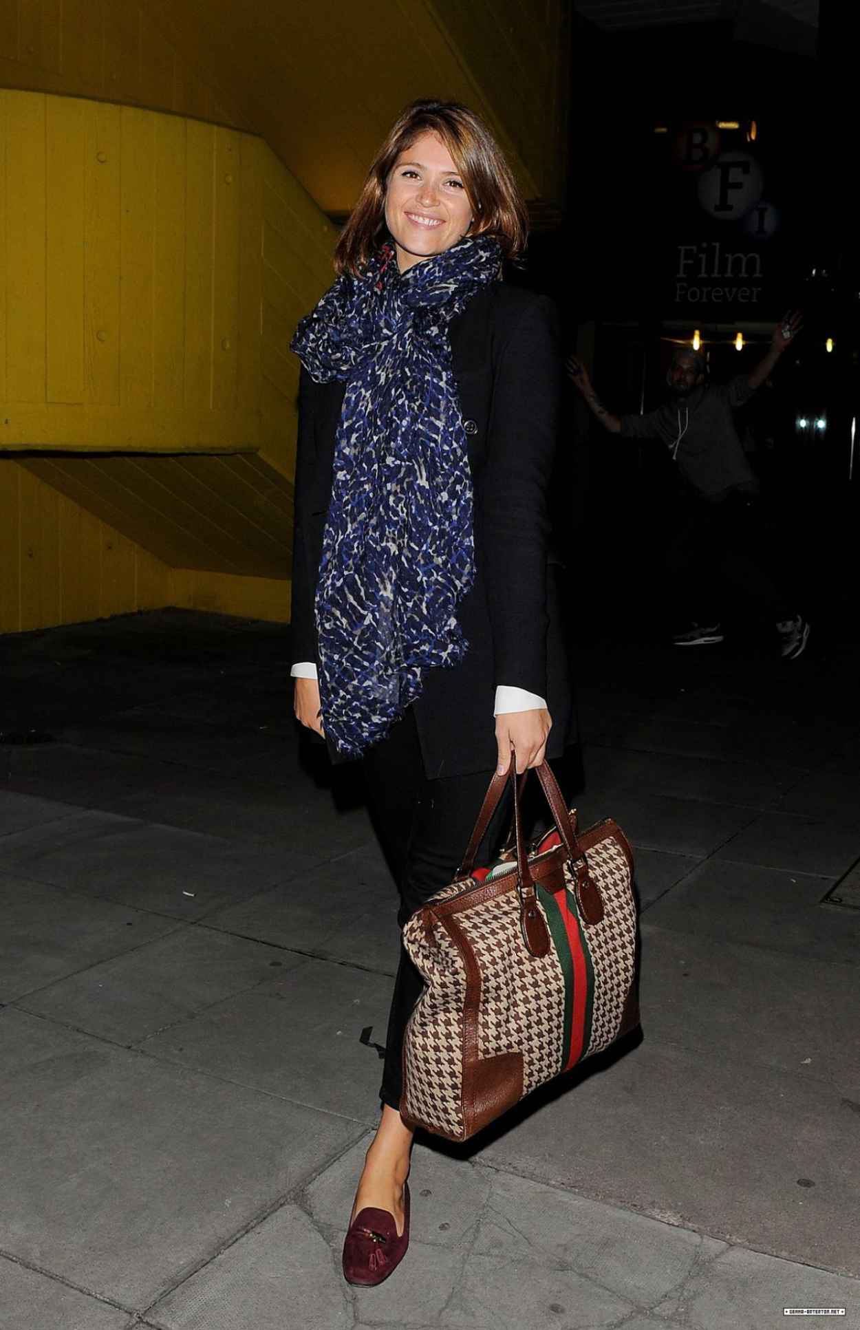 Gemma Arterton – Leaving a Special Screening of Made in Dagenham in