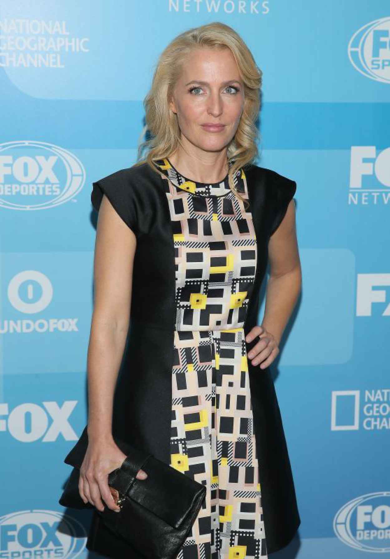 Gillian Anderson - Fox Network 2015 Programming Upfront in New York City-1