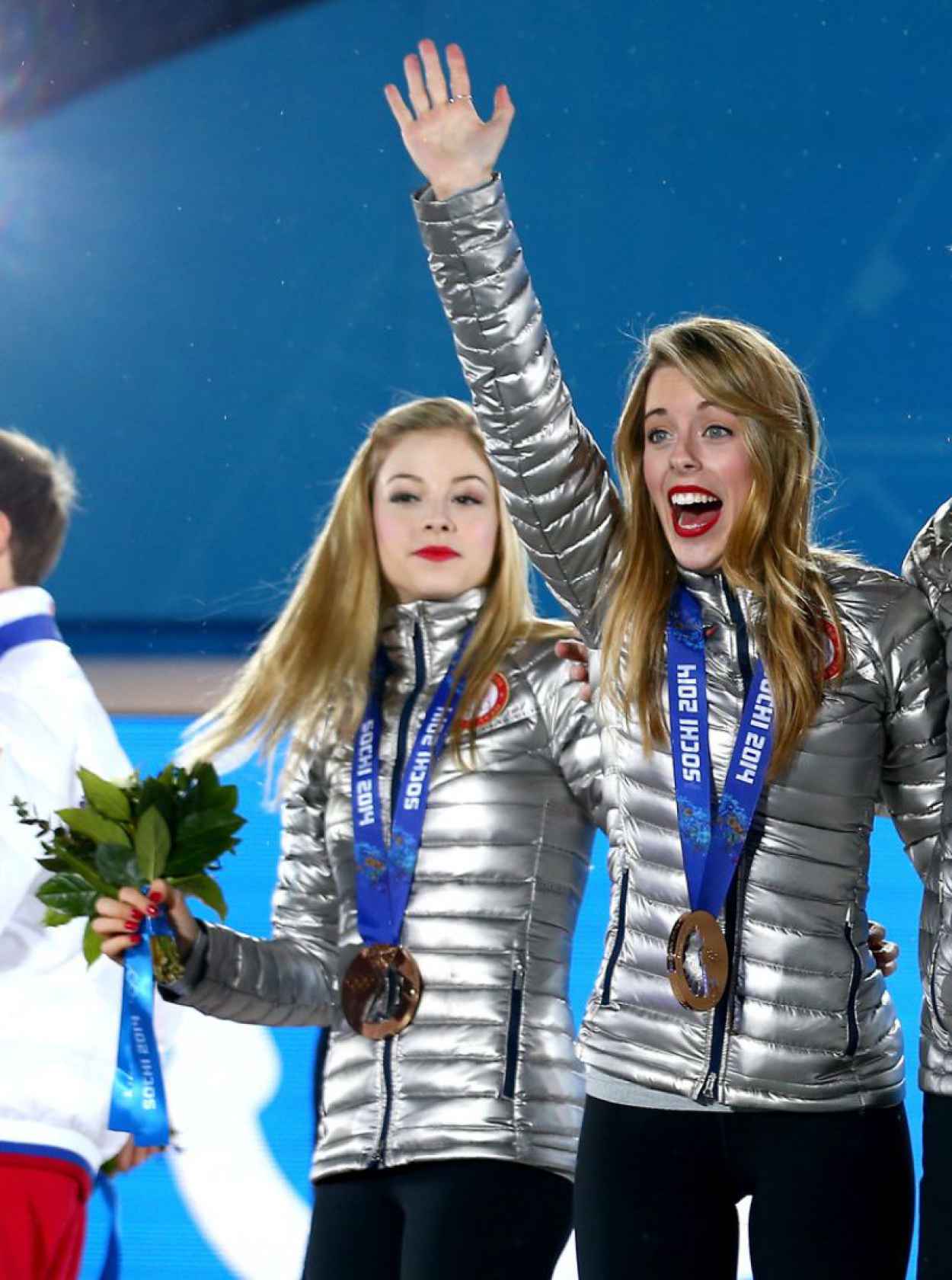 Gracie Gold – Sochi 2015, Team Figure Skating Overall Medal Ceremony