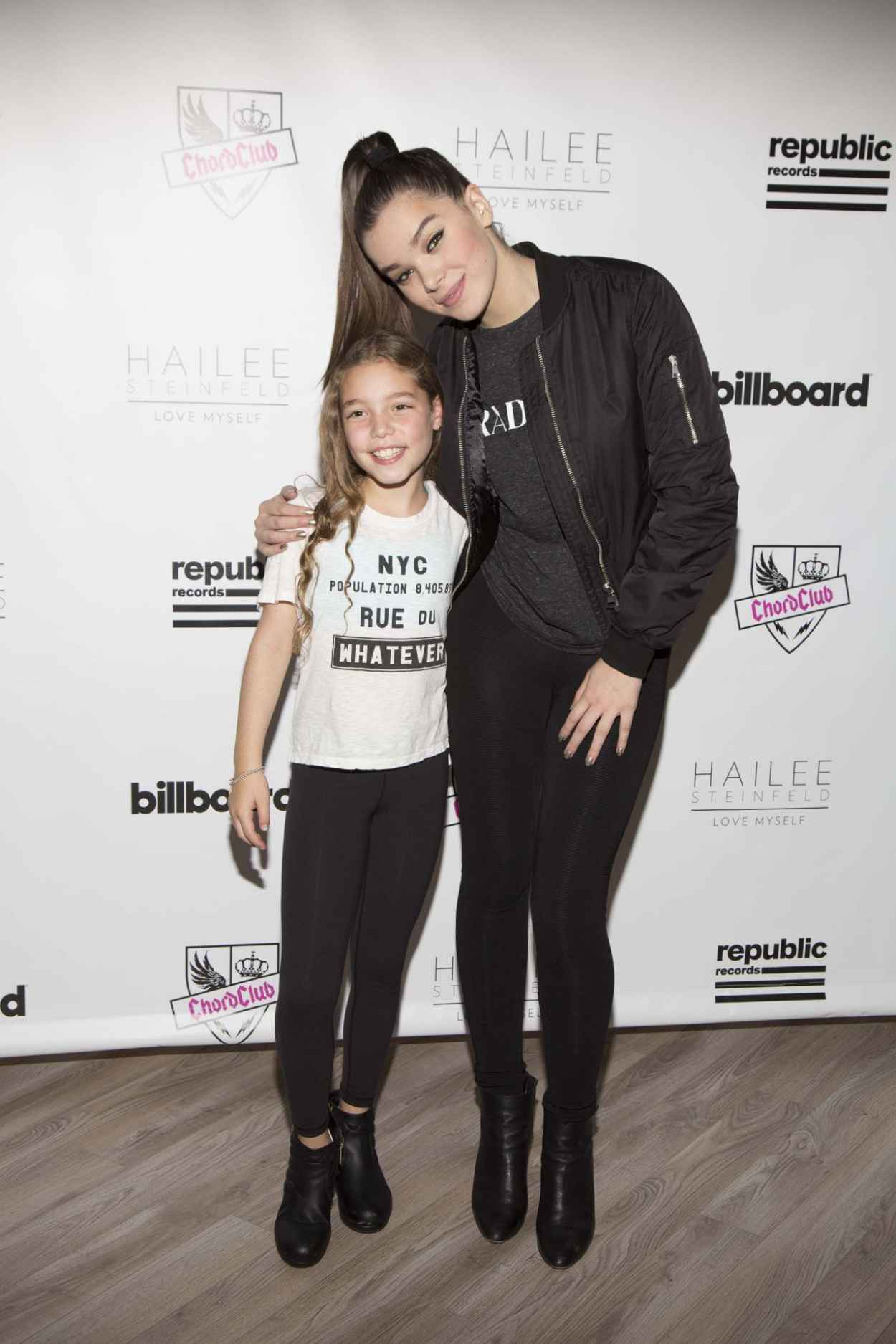 Hailee Steinfeld Meet and Greet at The Chord Club by Billboard in New