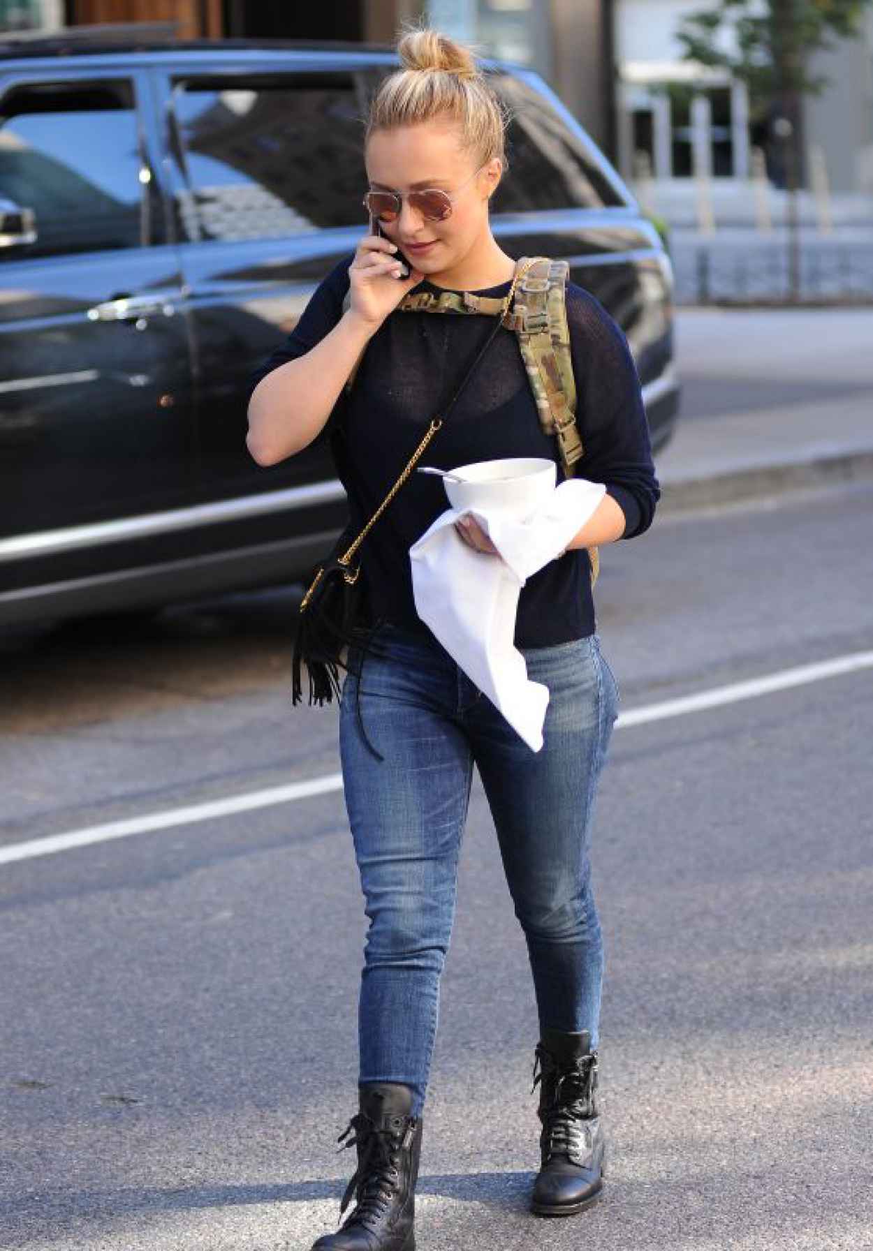 Hayden Panettiere - Out in New York City, October 2015-1