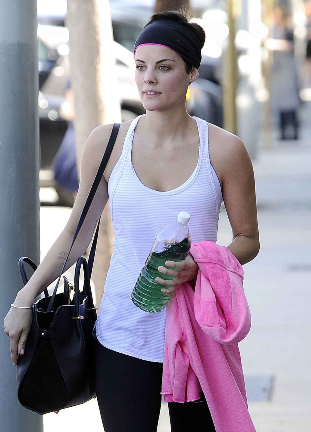 Jaimie Alexander - Leaving the Gym in Los Angeles, March 2015-1