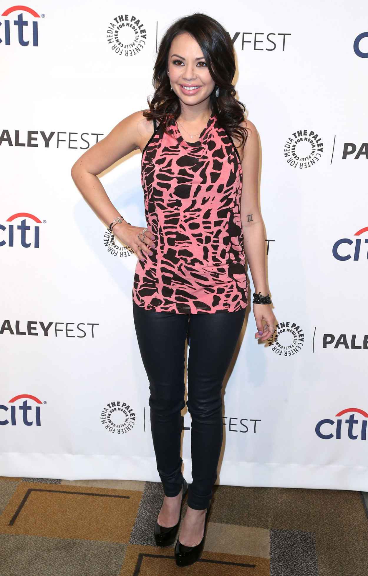 Janel Parrish – PaleyFest 2015 Honouring Pretty Little Liars – celebsla.com