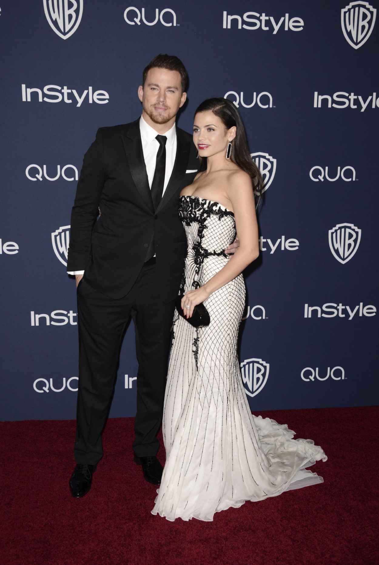 Jenna Dewan-Tatum - InStyle & Warner Bros. 2015 Golden Globes Party-1
