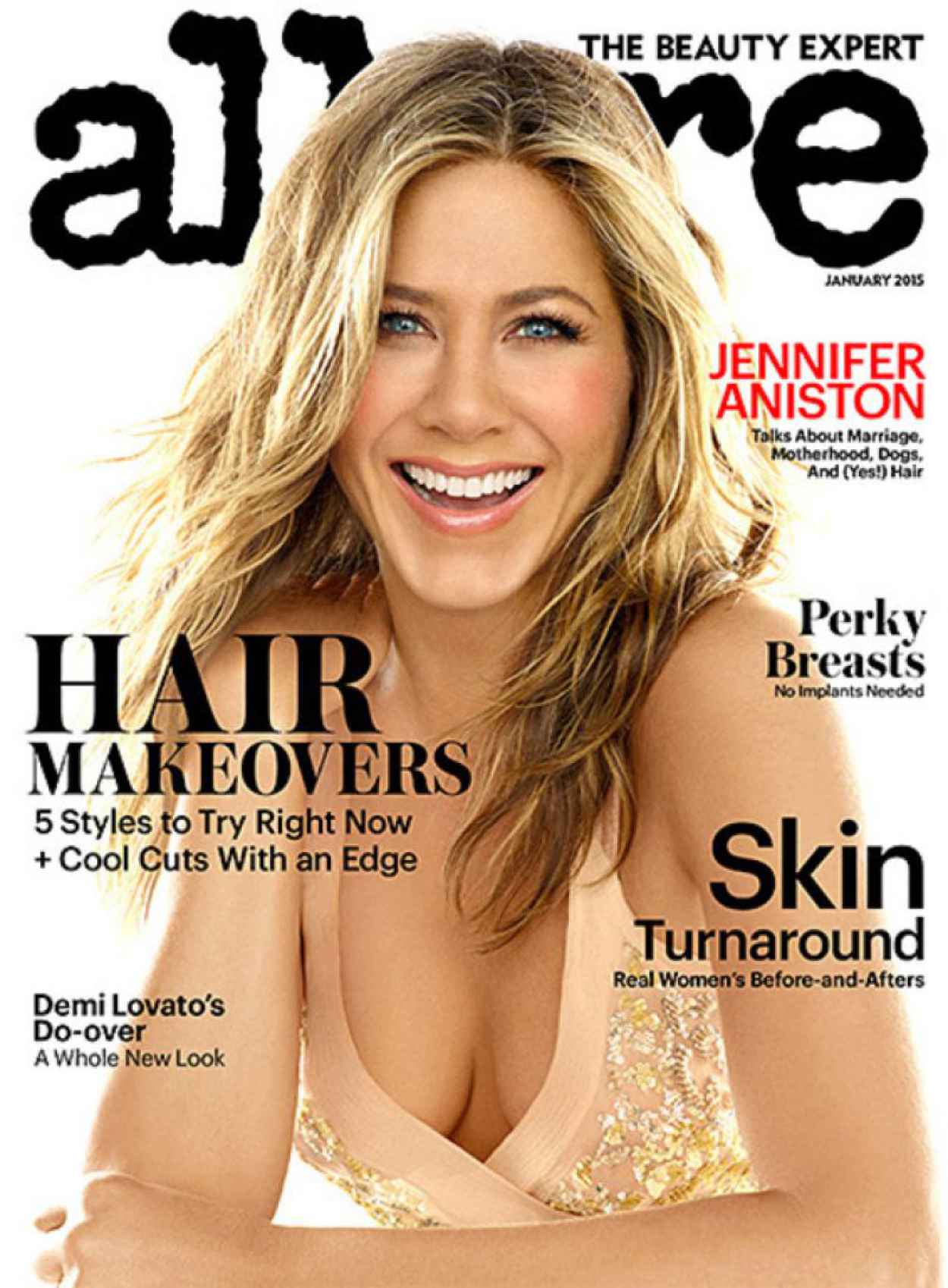 Jennifer Aniston Allure Magazine January 2015 Cover and Photos