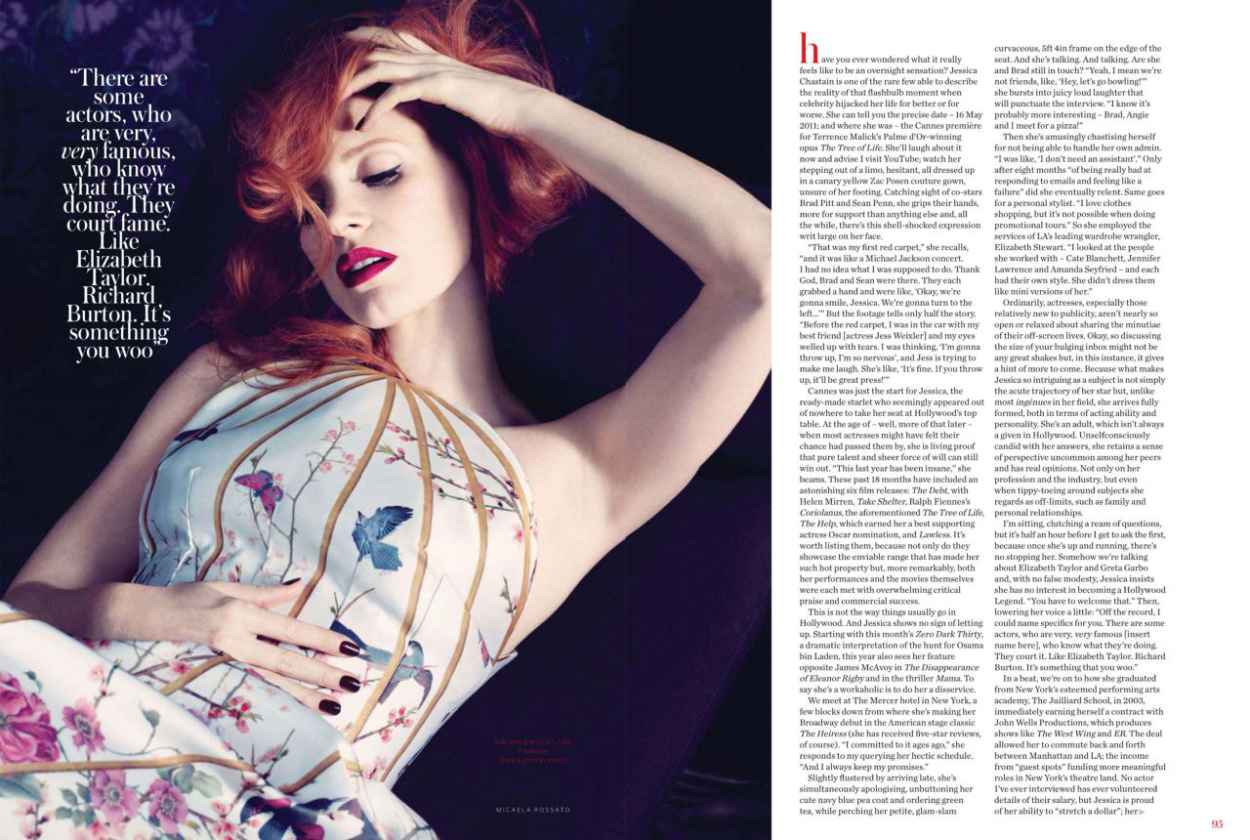 Jessica Chastain - InStyle UK February 2015 Issue-2
