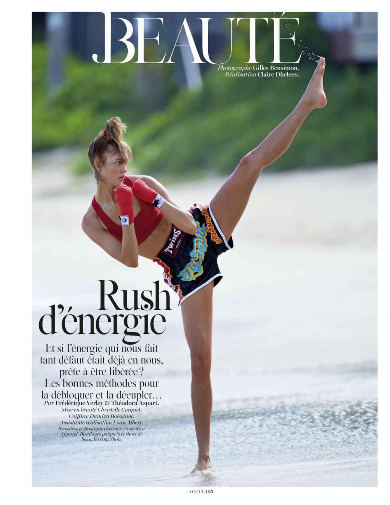 Karlie Kloss - Vogue Magazine Paris - April 2015 Issue-1