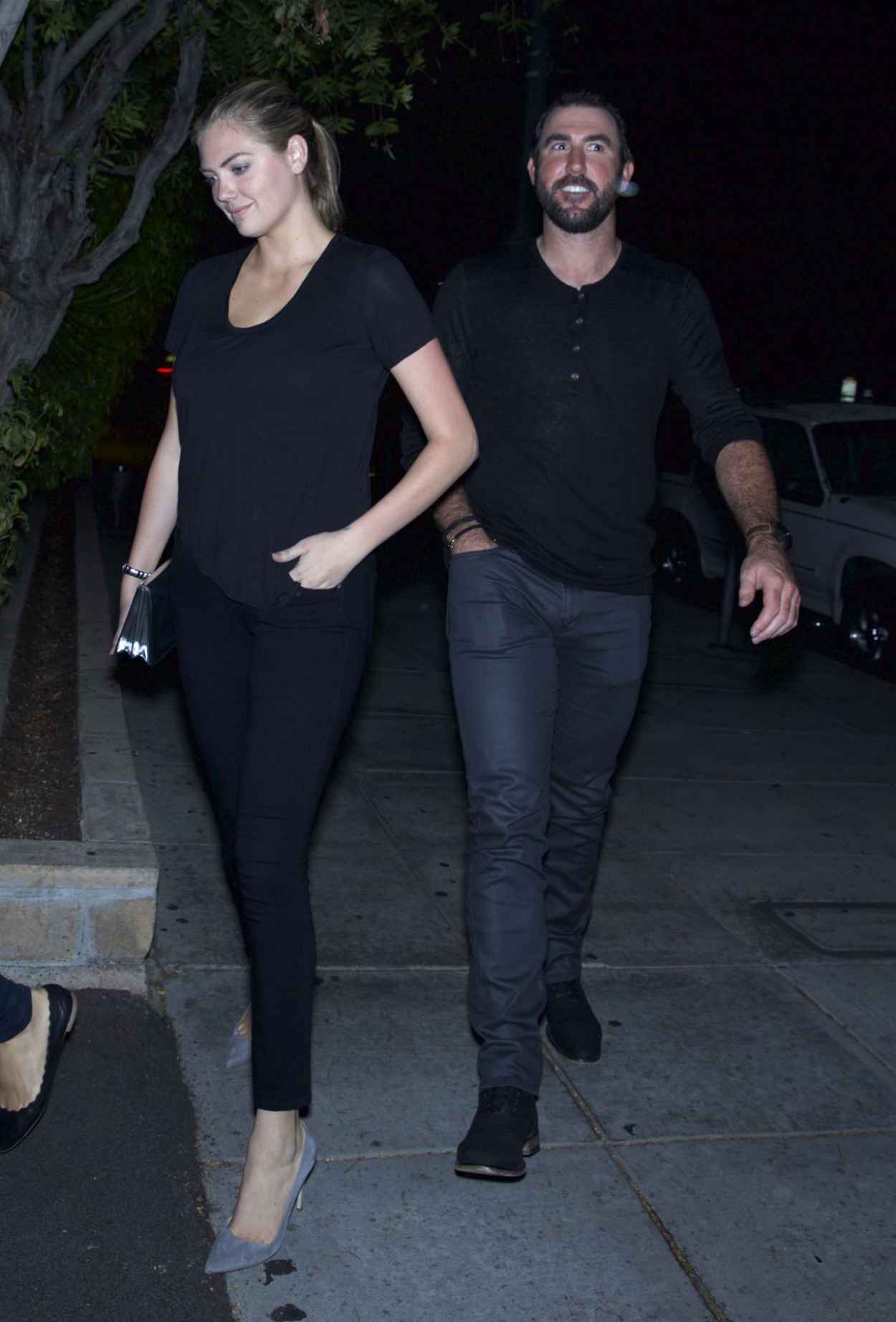 Kate Upton at Nobu Restaurant in Los Angeles, October 2015 – celebsla.com