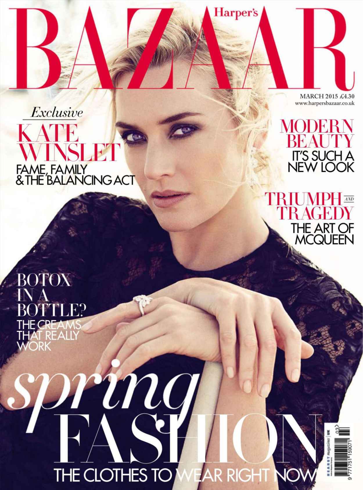 Kate Winslet – Harpers Bazaar Magazine (UK) March 2015 Issue – celebsla.com