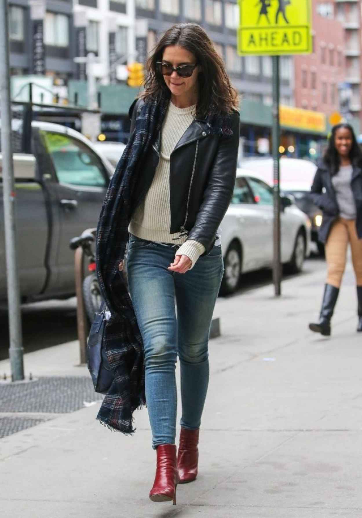 Katie Holmes Casual Street Style - Out in New York City, March 2015-1