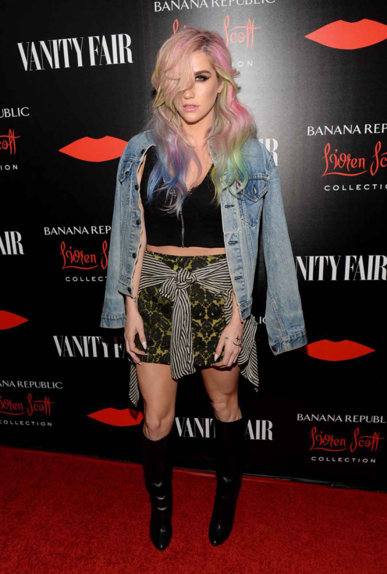 Kesha Attens Banana Republic LWren Scott Collection Launch Party in Los Angeles-1