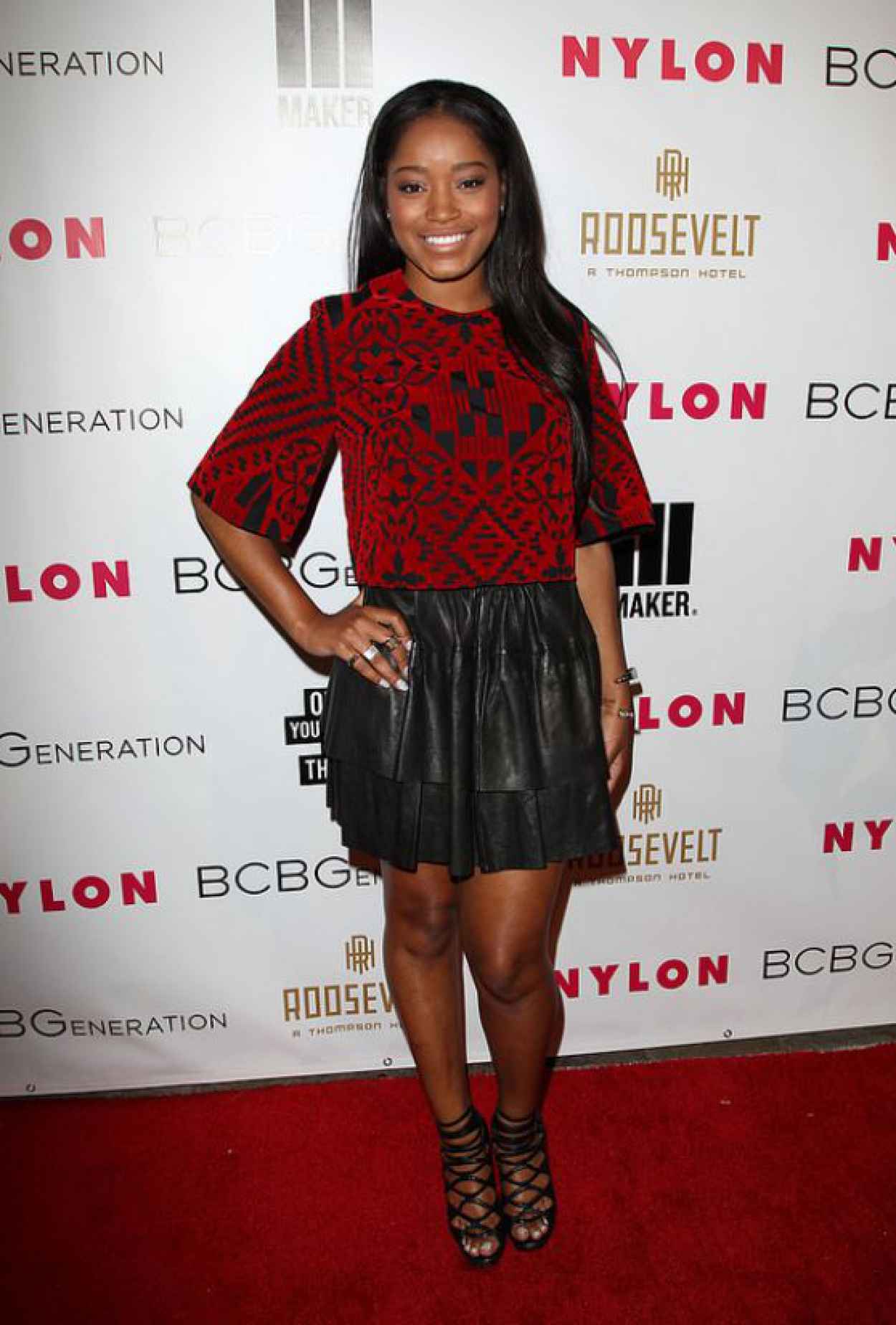 Keke Palmer Nylon Magazine Young Hollywood Party May 2015 – celebsla.com