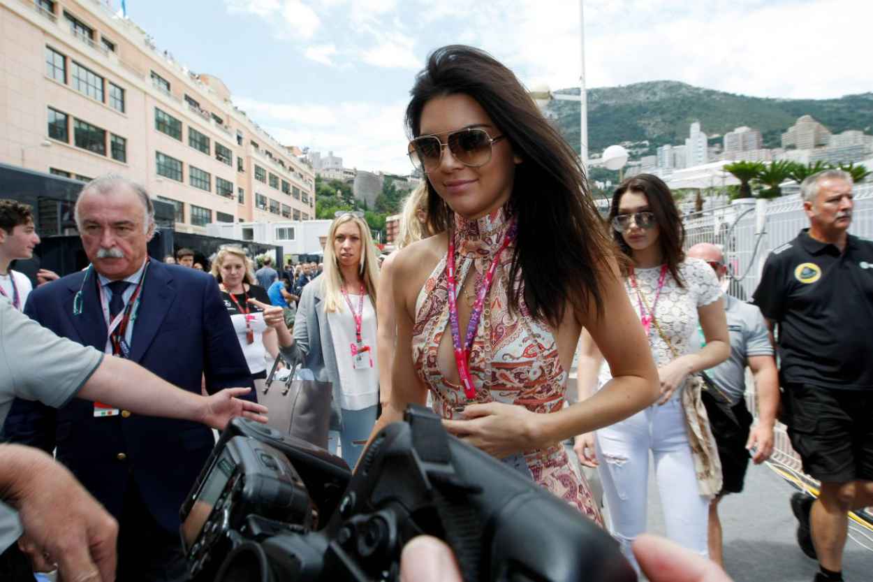 Kendall Jenner, Bella Hadid and Gigi Hadid - F1 Grand Prix of Monaco in Monte-Carlo, May 2015-4