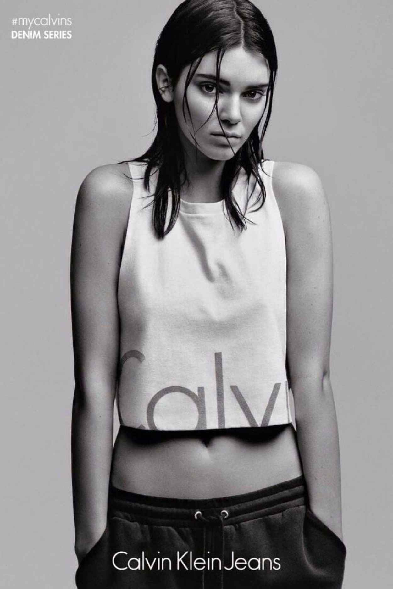 Kendall Jenner Calvin Klein Jeans 2015