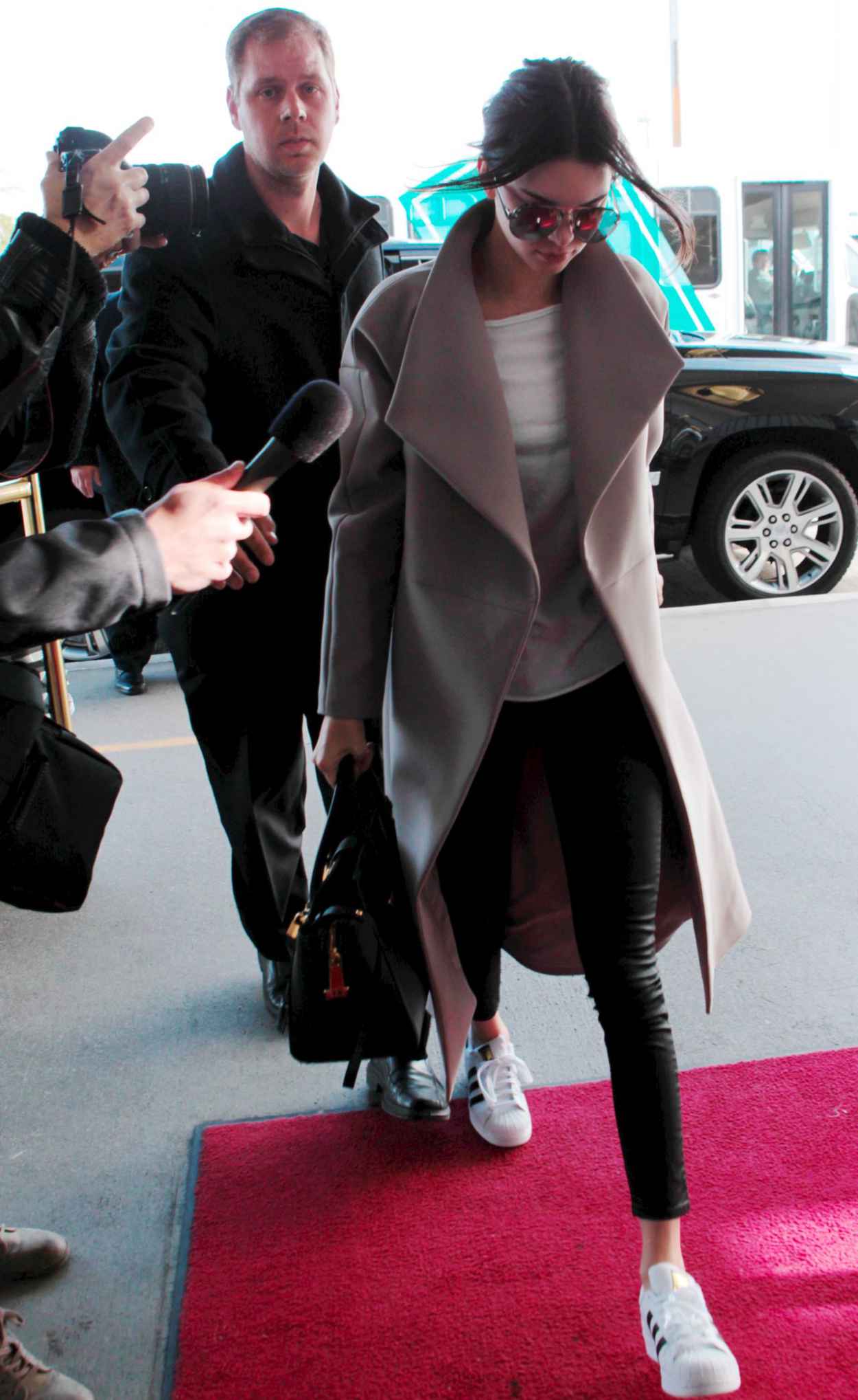 Kendall Jenner – LAX Airport in Los Angeles, April 2015 – celebsla.com