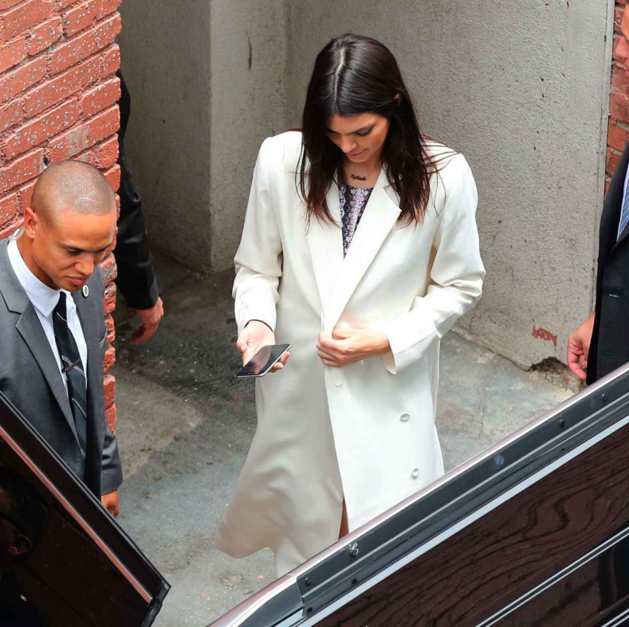 Kendall Jenner Leaving PacSun Store in Santa Monica, May 2015