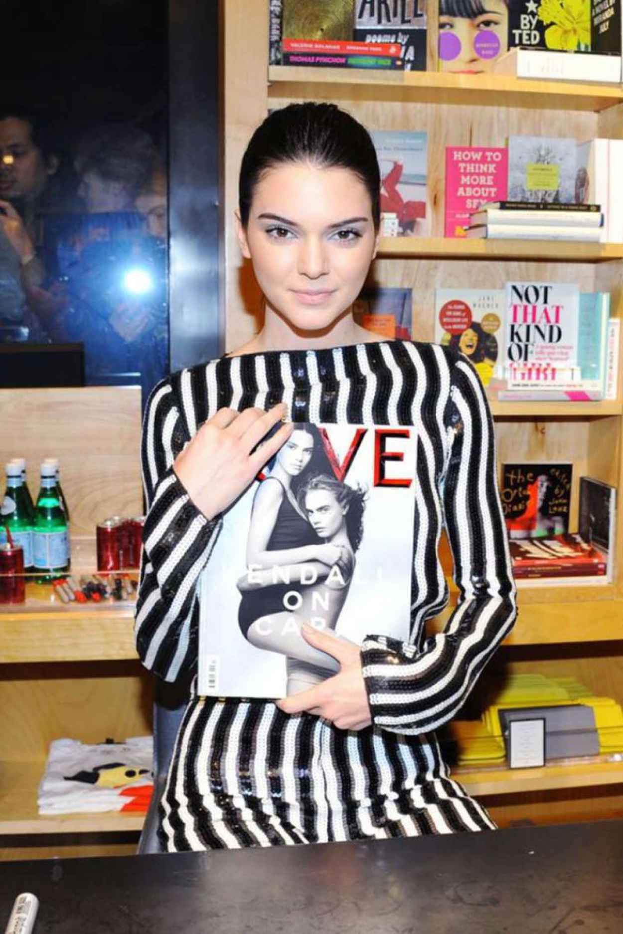 Kendall Jenner – Love Magazine Signing at Bookmarc in New York City