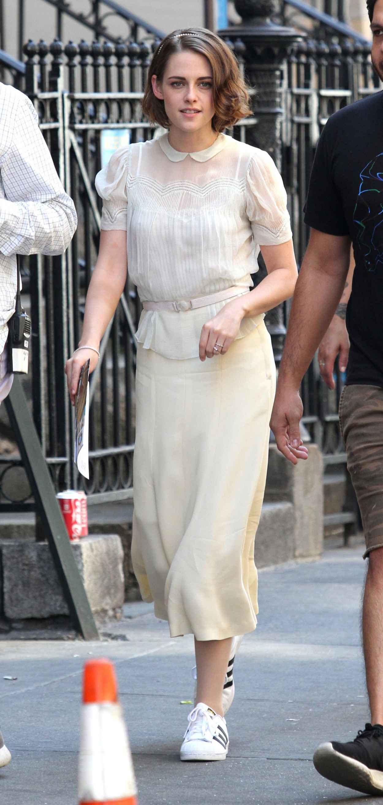 Kristen Stewart – Set of New Woody Allen Movie, September 2015