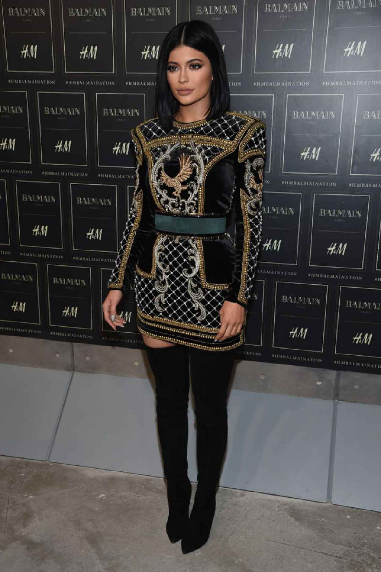 Kylie Jenner – BALMAIN X H&M Collection Launch in New York City ...