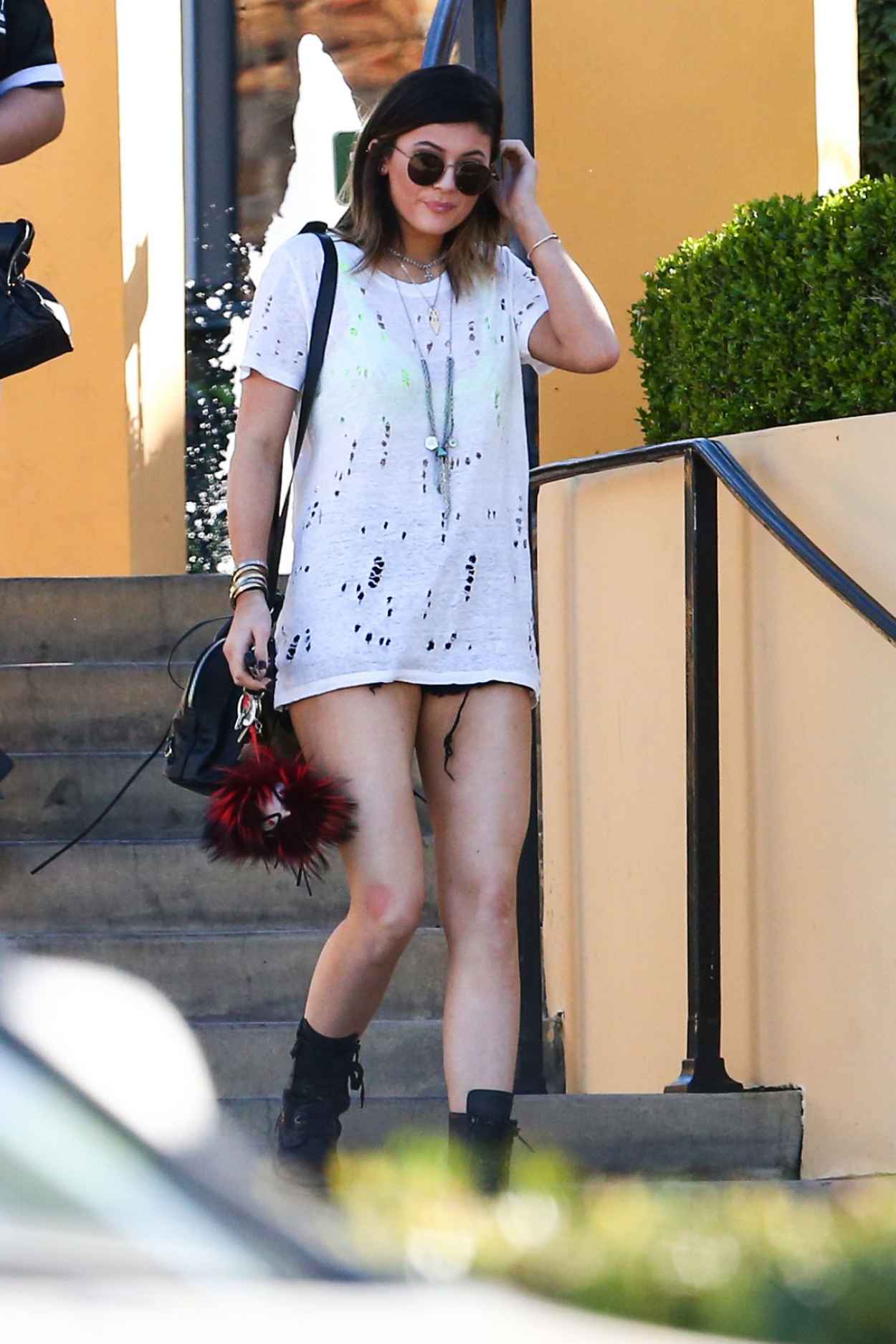 Kylie Jenner – Leaving After Lunch at Sugarfish Sushi Bar, March 2015