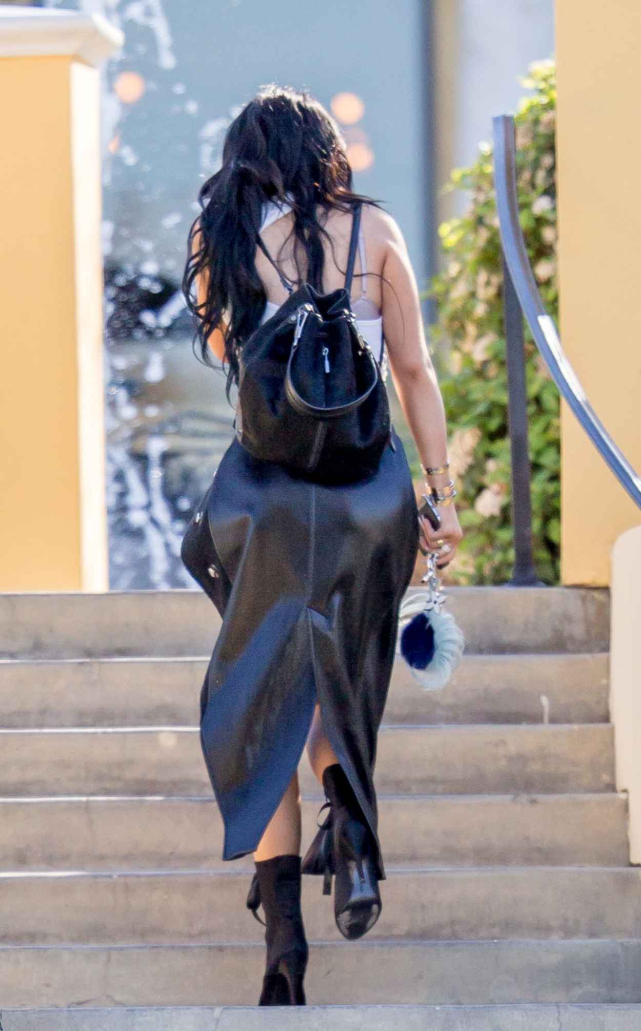 Kylie Jenner Style – at Sugarfish Sushi in Calabasas, Feb. 2015