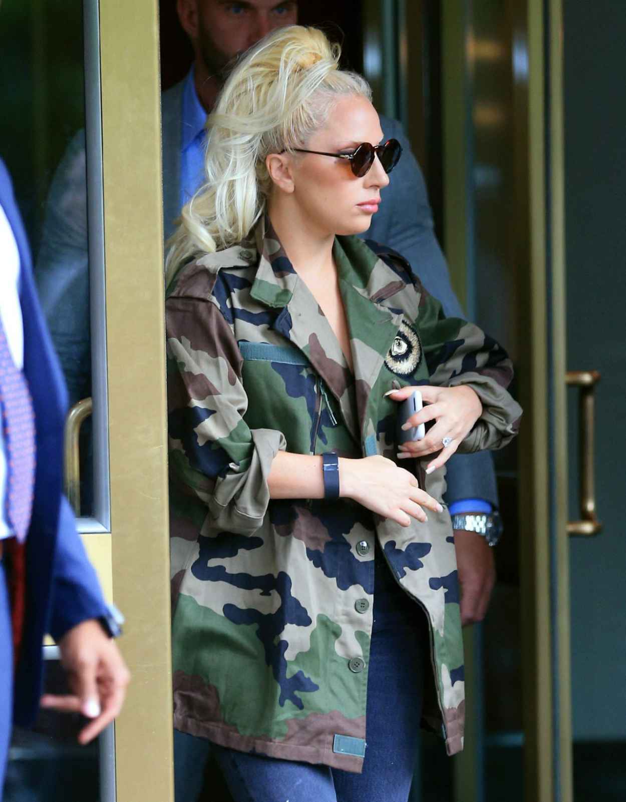 Lady Gaga Street Style – Out in New York City, July 2015 – celebsla.com