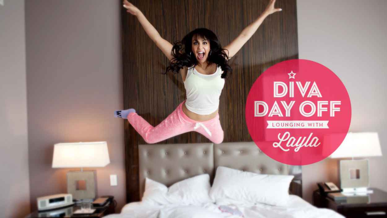 Layla El - Diva Day Off: Lounging with Layla Photoshoot-2