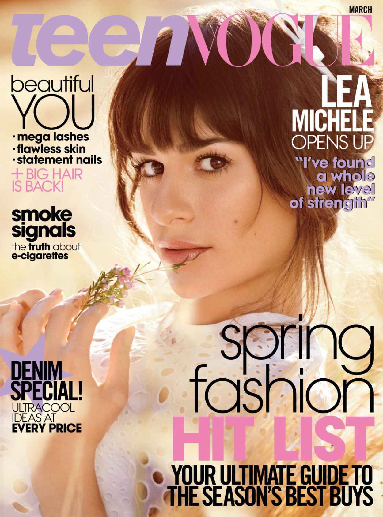 Lea Michele – TEEN VOGUE Magazine – March 2015 – celebsla.com