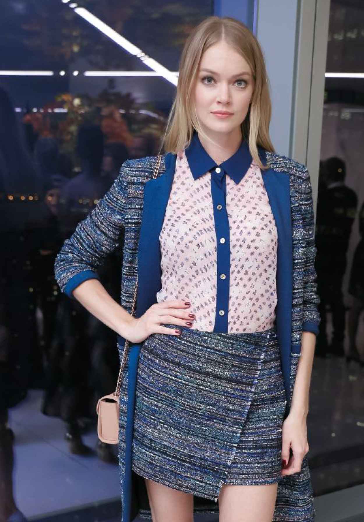 Lindsay Ellingson - CFDA x Vogue Fashion Fund Design Challenge in NYC, October 2015-1