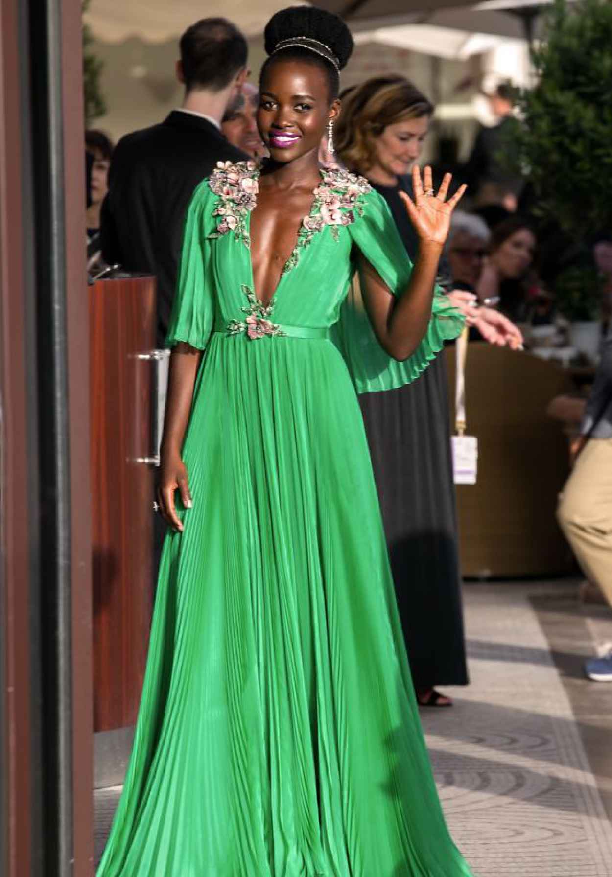 Lupita Nyongo - Hotel Martinez in Cannes, France, May 2015-1