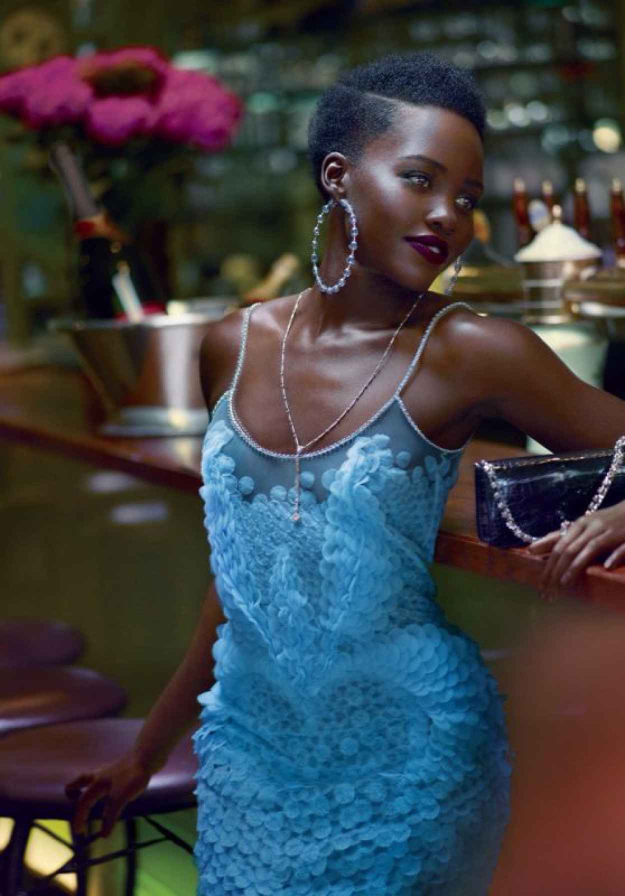 Lupita Nyongo - Vogue Magazine October 2015 Cover and Pics-1