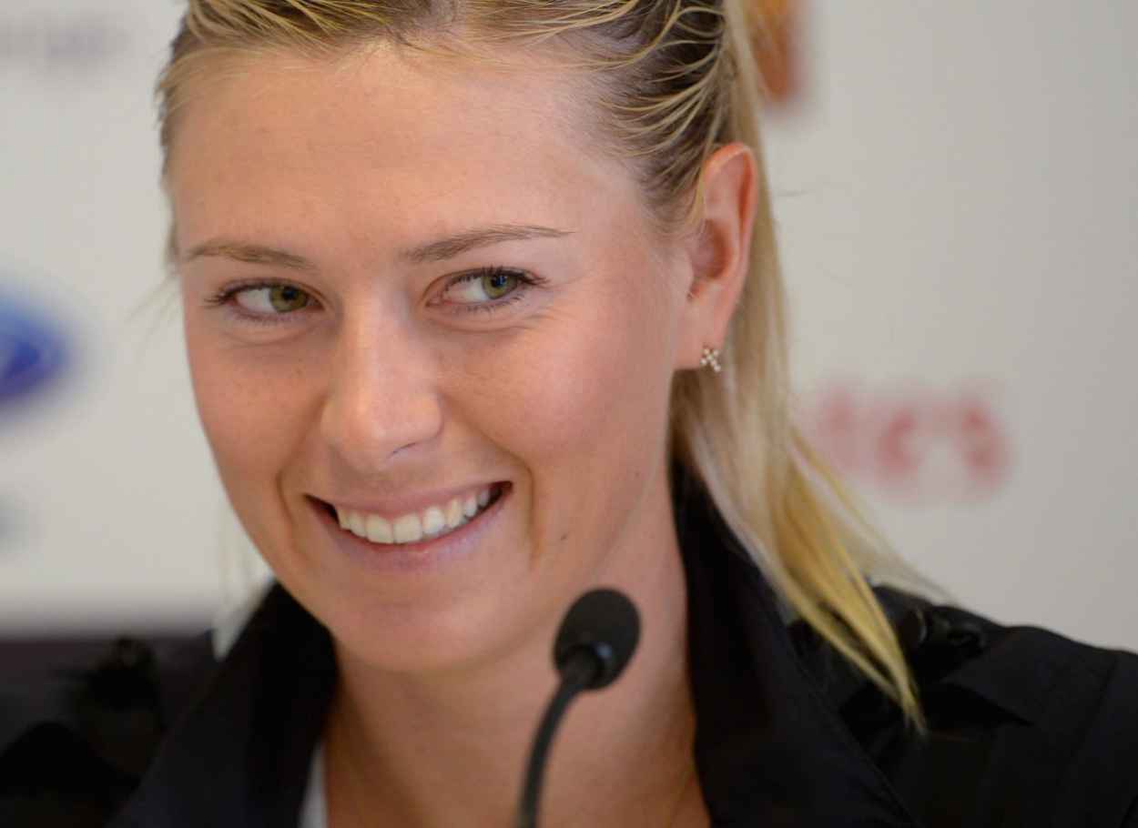 Maria Sharapova – Press Conference at Italian Open 2015 in Rome