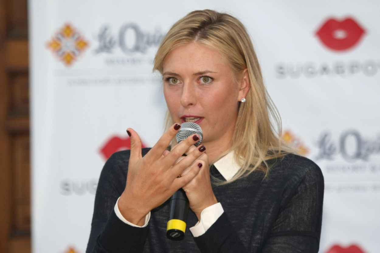 Maria Sharapova – Sugapova photocall, La Quinta, California, March 2015