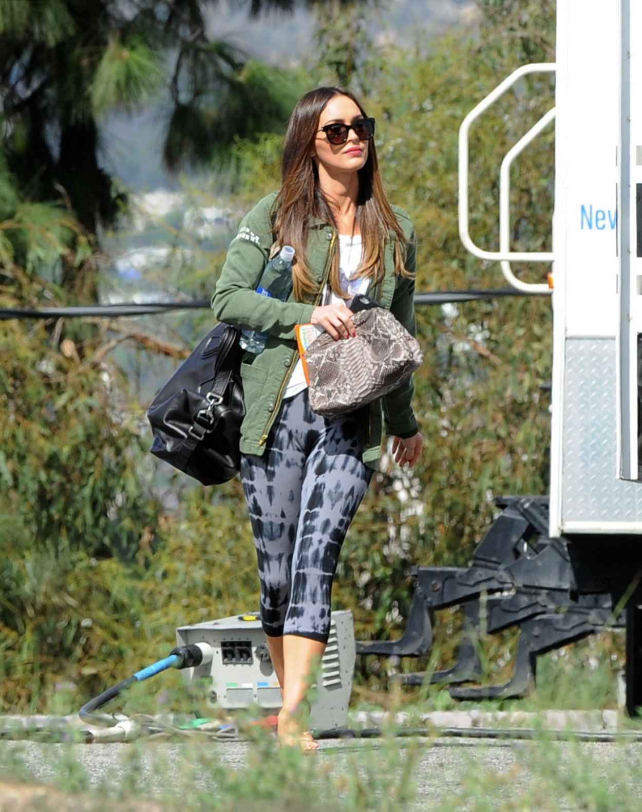 Megan Fox - On the Set of New Girl in Los Angeles, October 2015-2
