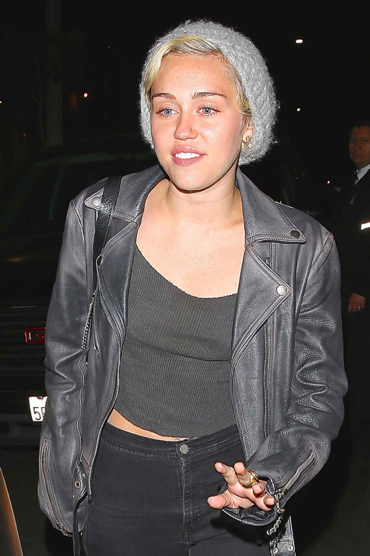 Miley Cyrus Night out Style -West Hollywood, April 2015 – celebsla.com