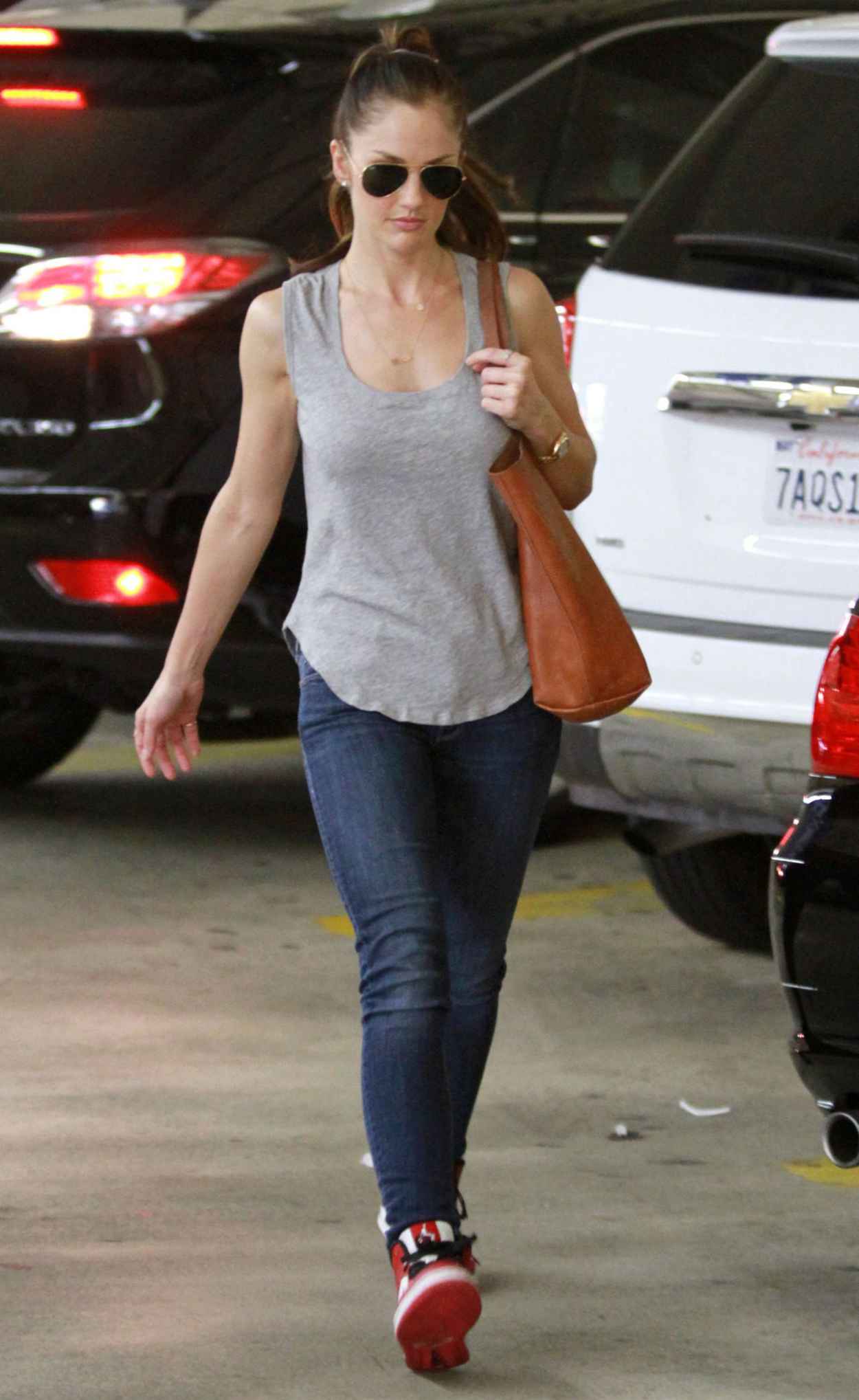 Minka Kelly - Grocery Shopping at Whole Foods in West Hollywood-5