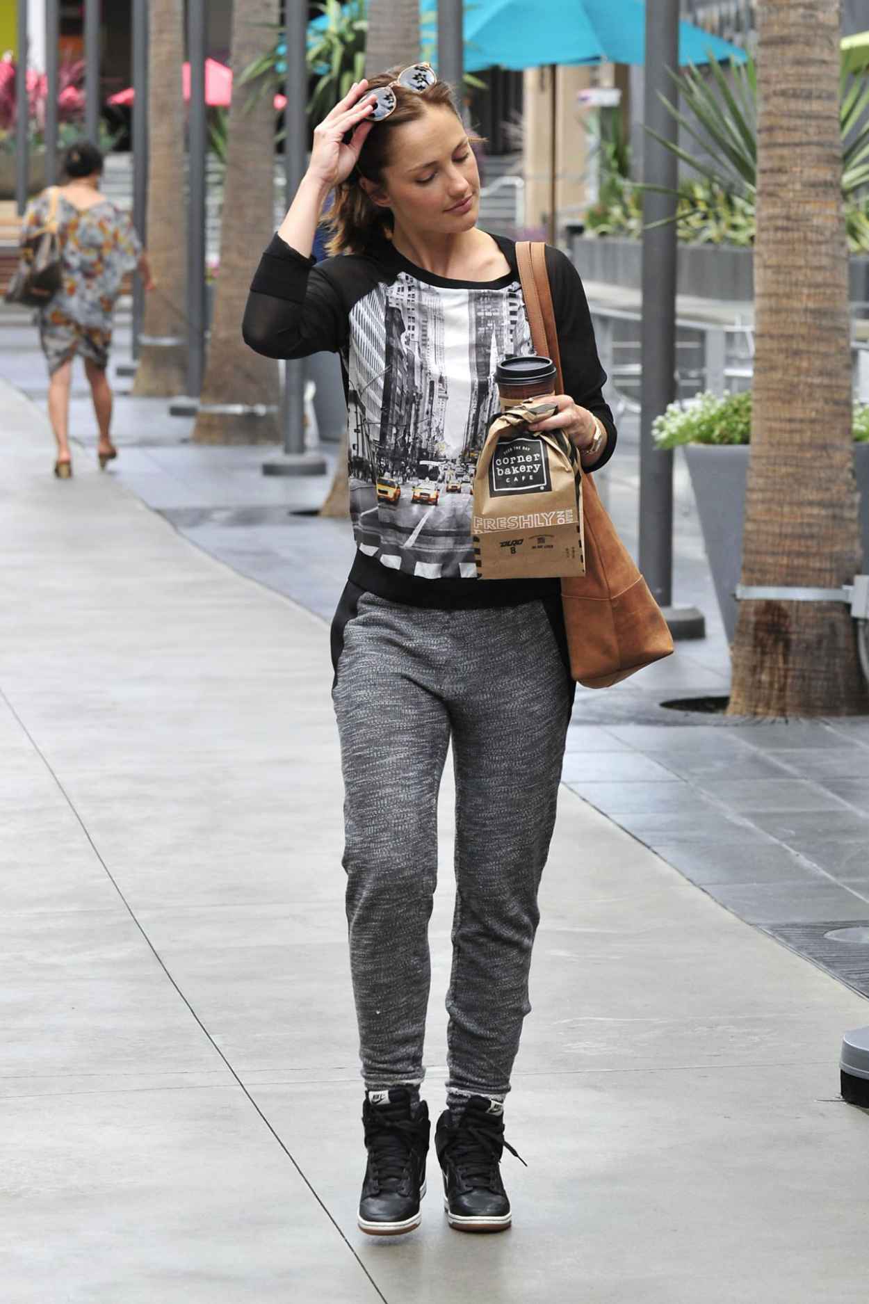 Minka Kelly Street Style – Out in Los Angeles, October 2015 – celebsla.com