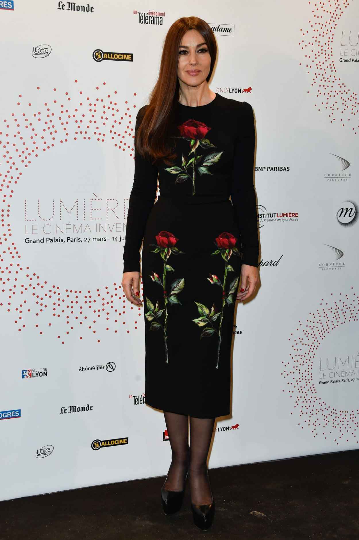 Monica Bellucci – The Lumiere! Le Cinema Invente Exhibition Preview in ...