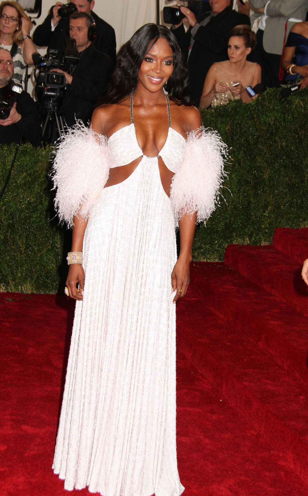 Naomi Campbell Wearing Givenchy Haute Couture - Met Costume Institute Gala 2015-2
