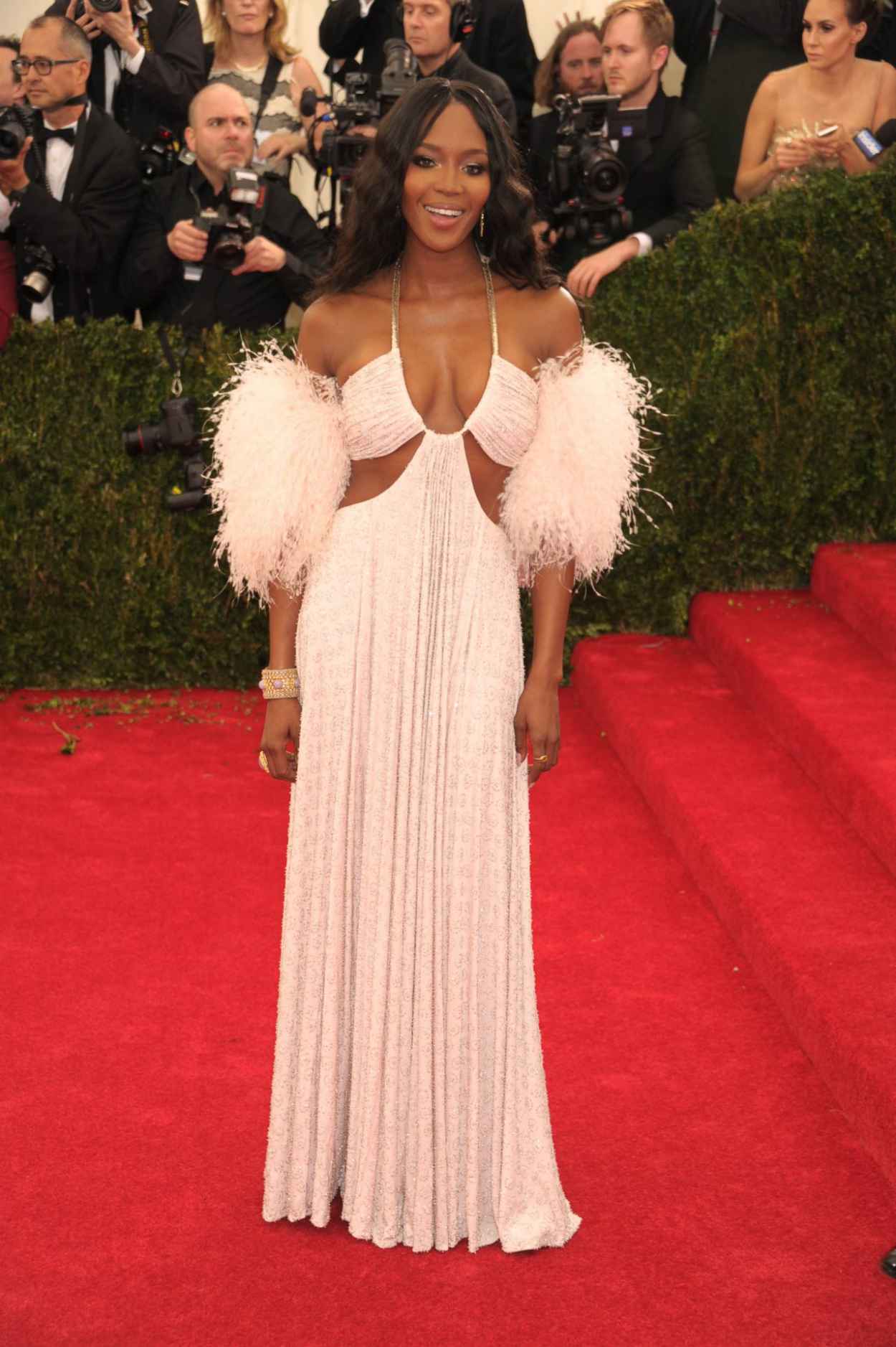 Naomi Campbell Wearing Givenchy Haute Couture - Met Costume Institute Gala 2015-5