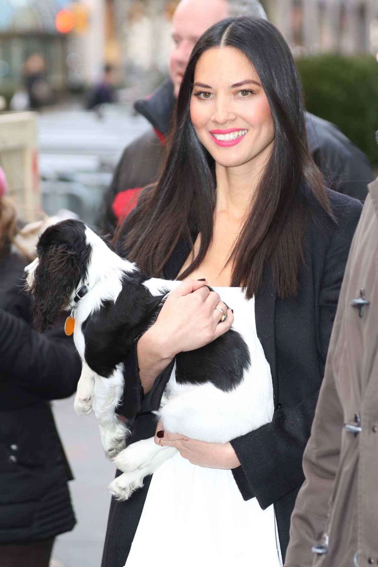 Olivia Munn – Leaving NBCs Today Show in New York City, Jan. 2015