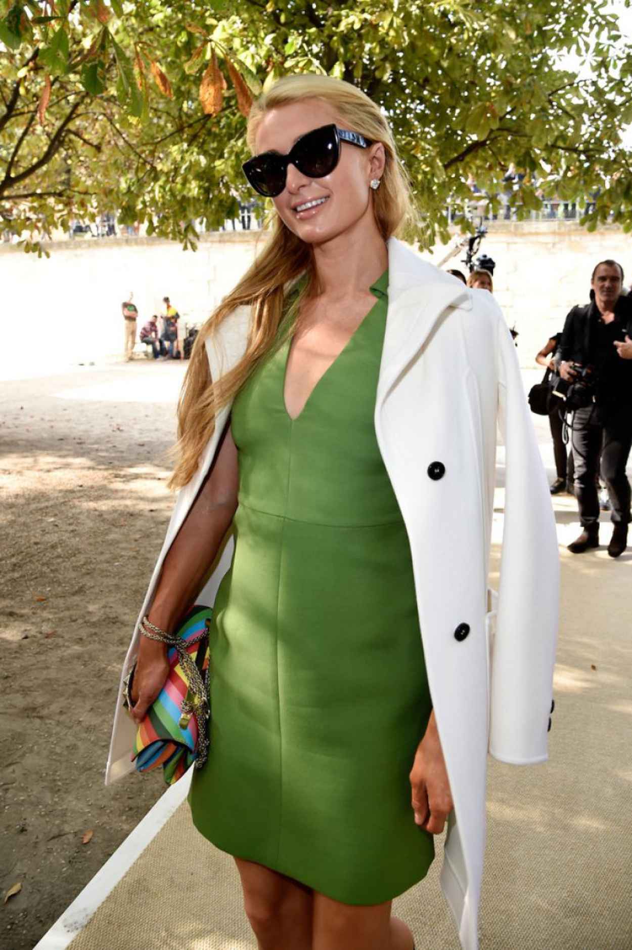 Paris Hilton – Paris Fashion Week – Valentino Spring/Summer 2015 ...