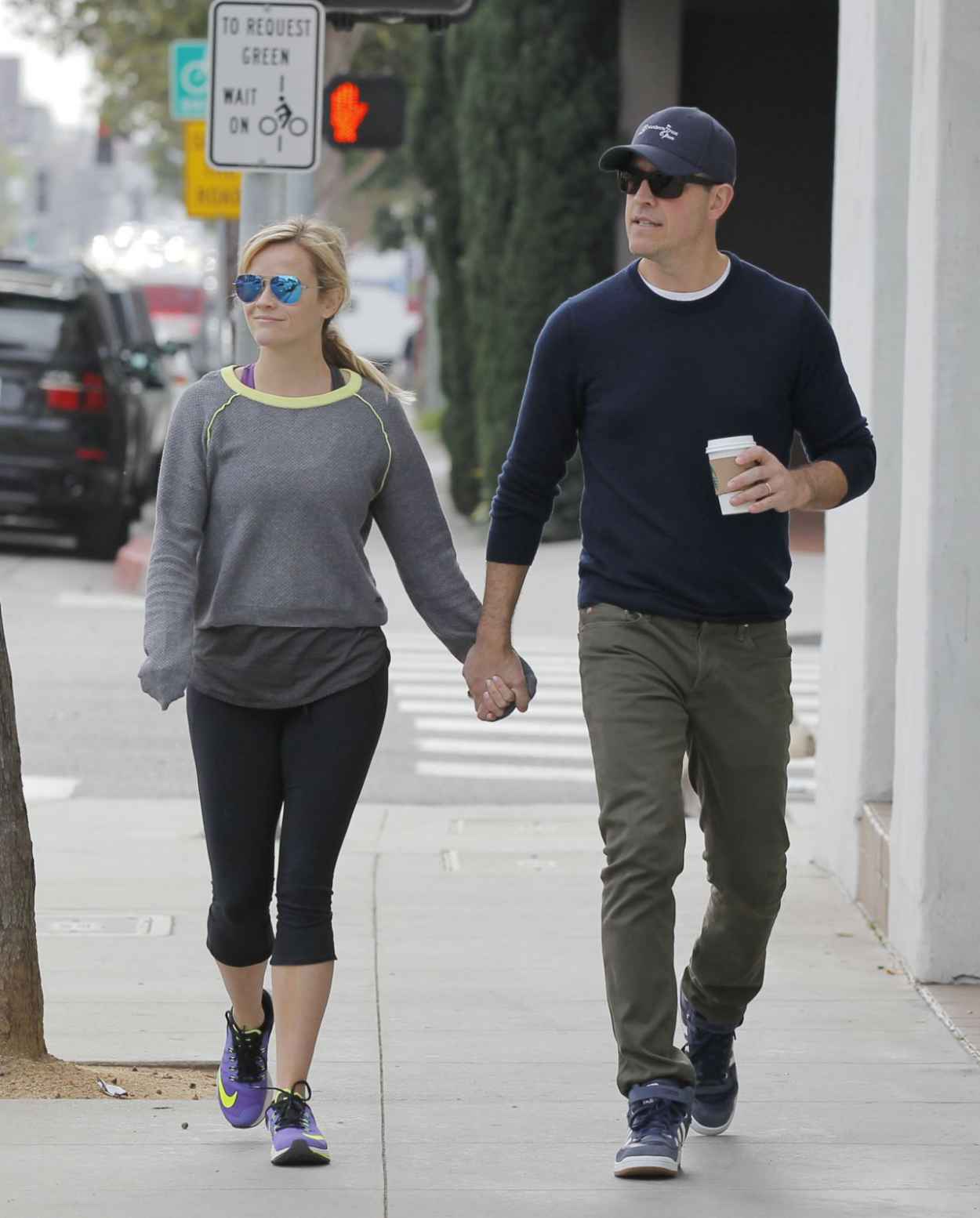 Reese Witherspoon and Jim Toth Out in Los Angeles, February 2015