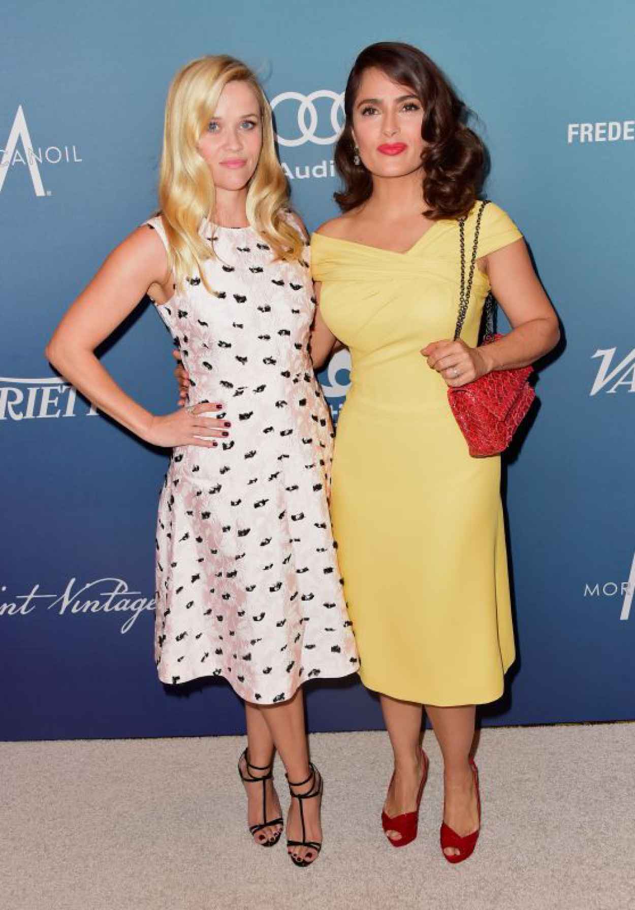 Reese Witherspoon & Salma Hayek Varietys Power Of Women Luncheon in