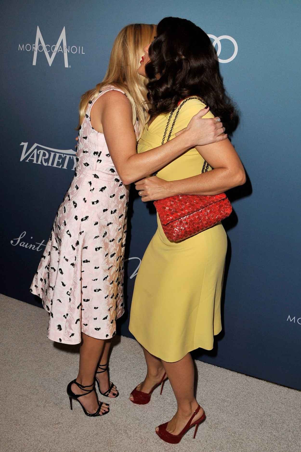 Reese Witherspoon & Salma Hayek Varietys Power Of Women Luncheon in