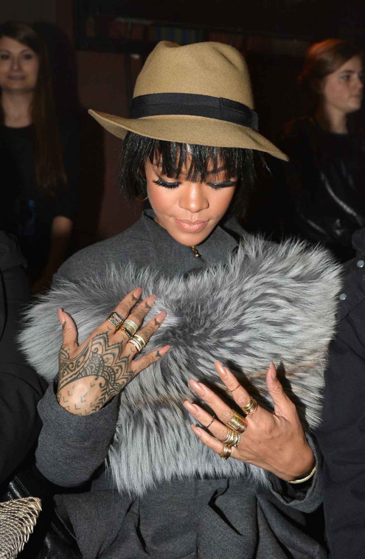 Rihanna in Paris – Lanvin F/W 2015-2015 Fashion Show in Paris