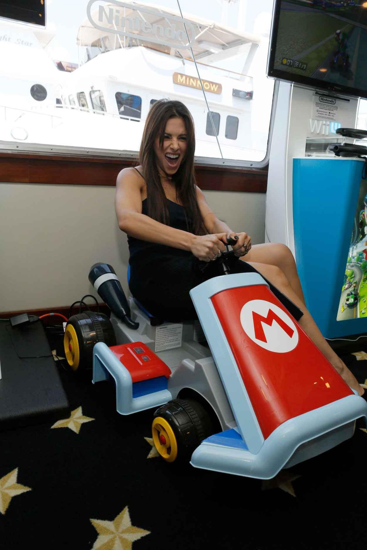 Sarah Shahi - Nintendo Lounge on the TV Guide Magazine Yacht at Comic-Con 2015-3