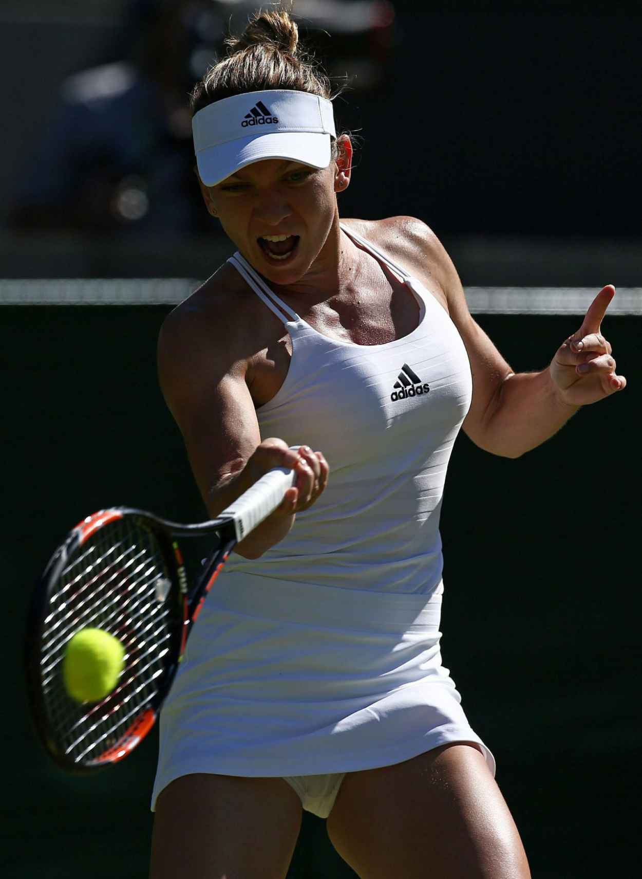 Simona Halep Wimbledon Tournament 2015 First Round – celebsla.com