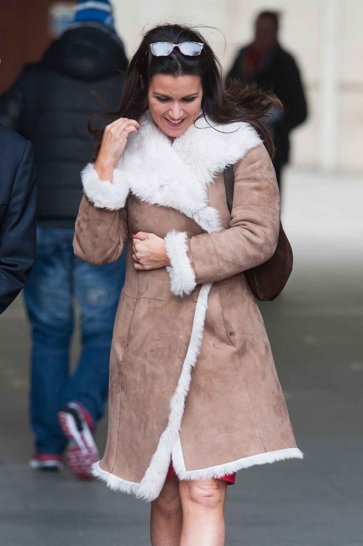 Susanna Reid Street Fashion - Leaving BBC Studios in London - December 2015-4